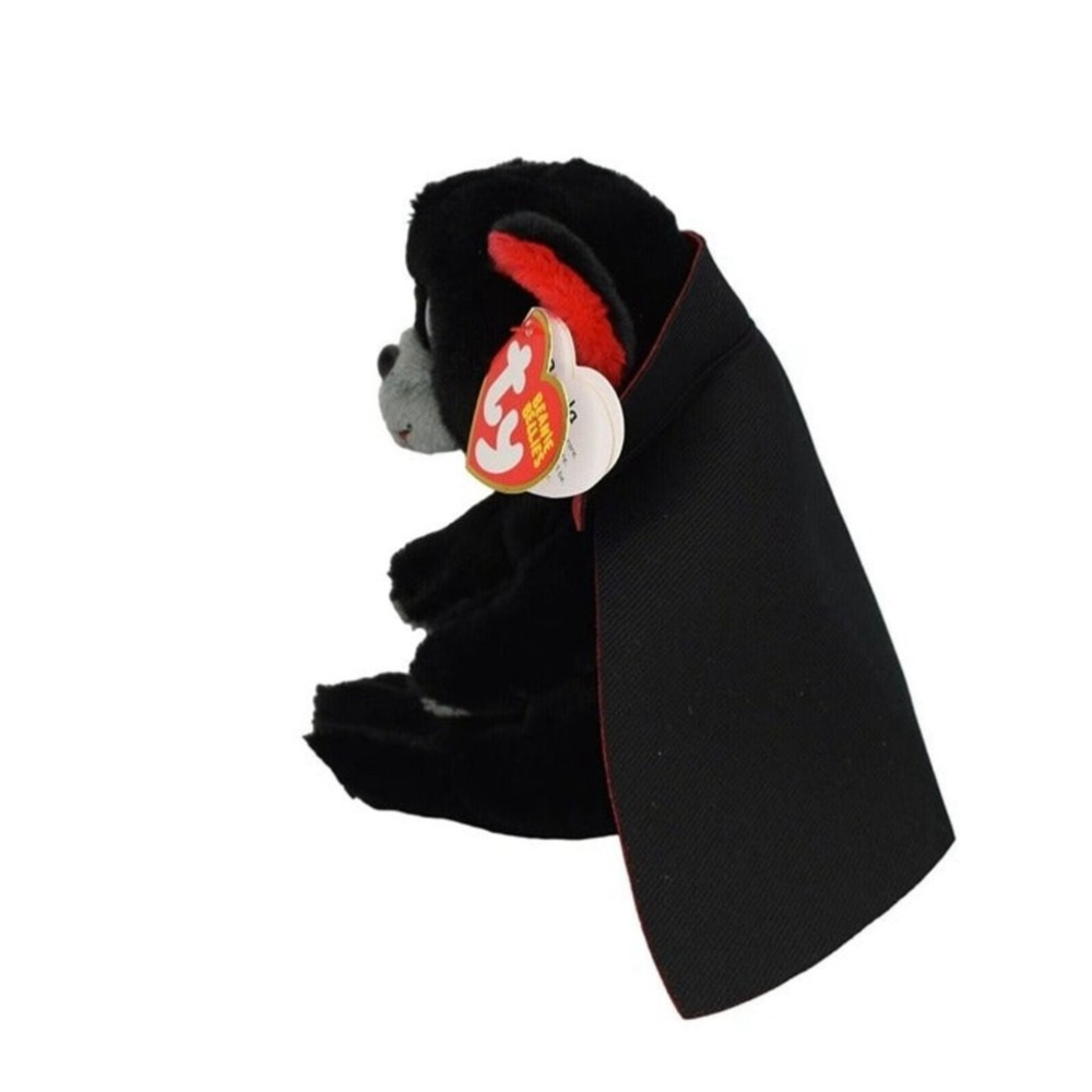 TY Beanie Baby Beanie Bellies Bearla the Vampire Bear Plush Stuffed Animal 6 in - Picture 4 of 7